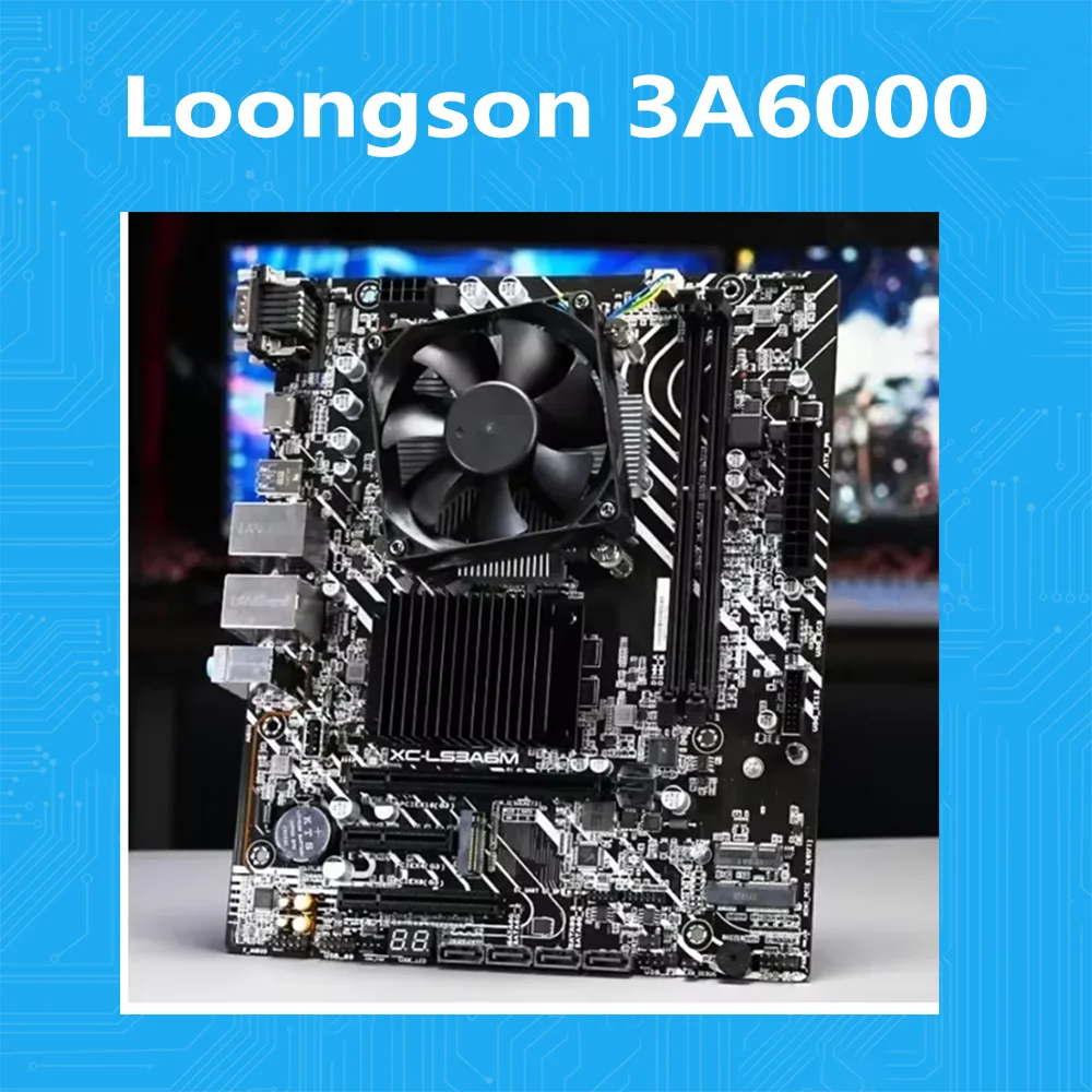 2025 Loongson 3A6000 Corerboard XC-LS3A6M Máquina completa - imagen 2