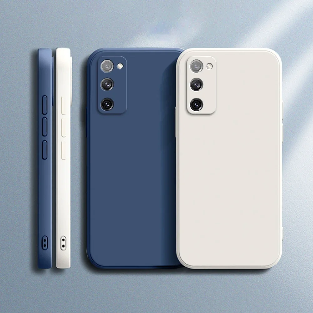 Samsung Galaxy S20 FE Funda Silicona Líquida Borde Recto Color Caramelo - imagen 5