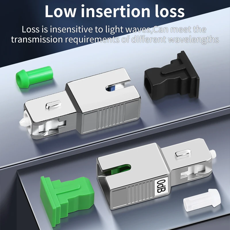 Adaptador de fibra óptica SM monomodo SCUPC/SCAPC macho/hembra Cable de fibra óptica interfaz acoplador convertidor herramienta de fibra - imagen 2