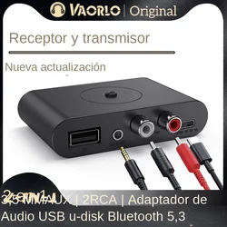 Transmisor Receptor Bluetooth Audio Inalámbrico TV PC Coche