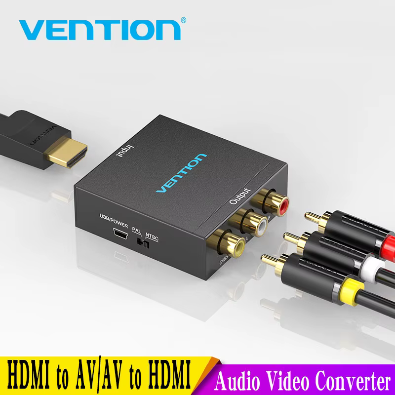 Vention Adaptador HDMI a RCA/AV – 1080P