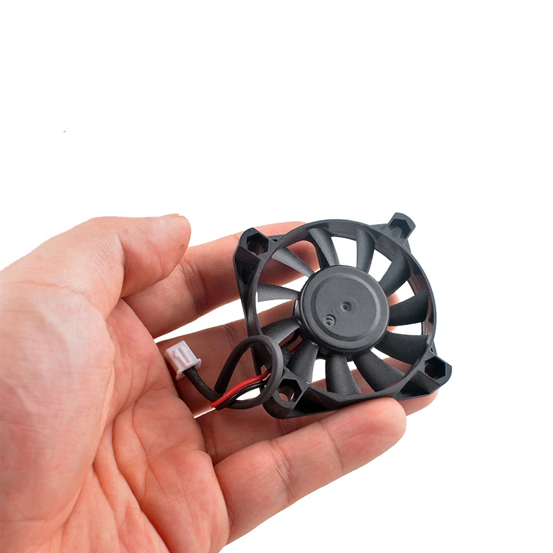 DA05010B24U 5cm 50mm ventilador 50x50x10mm DC24V 0.12A ventilador de refrigeración de doble rodamiento de bolas de 2 pines para convertidor de frecuencia de cargador - imagen 5