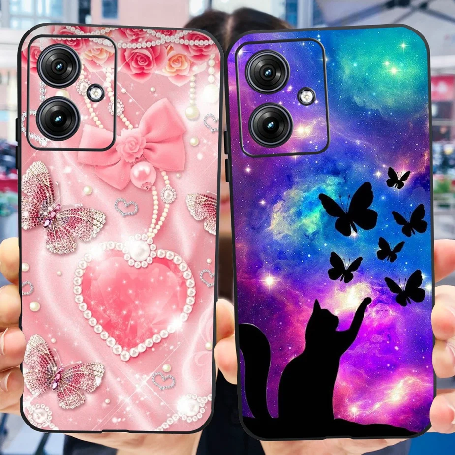 Funda de silicona blanda para Motorola Moto G54, cubierta pintada a la moda, XT2343-1, bolsas para Moto G84 G 54 MotoG54 MotoG84 - imagen 5