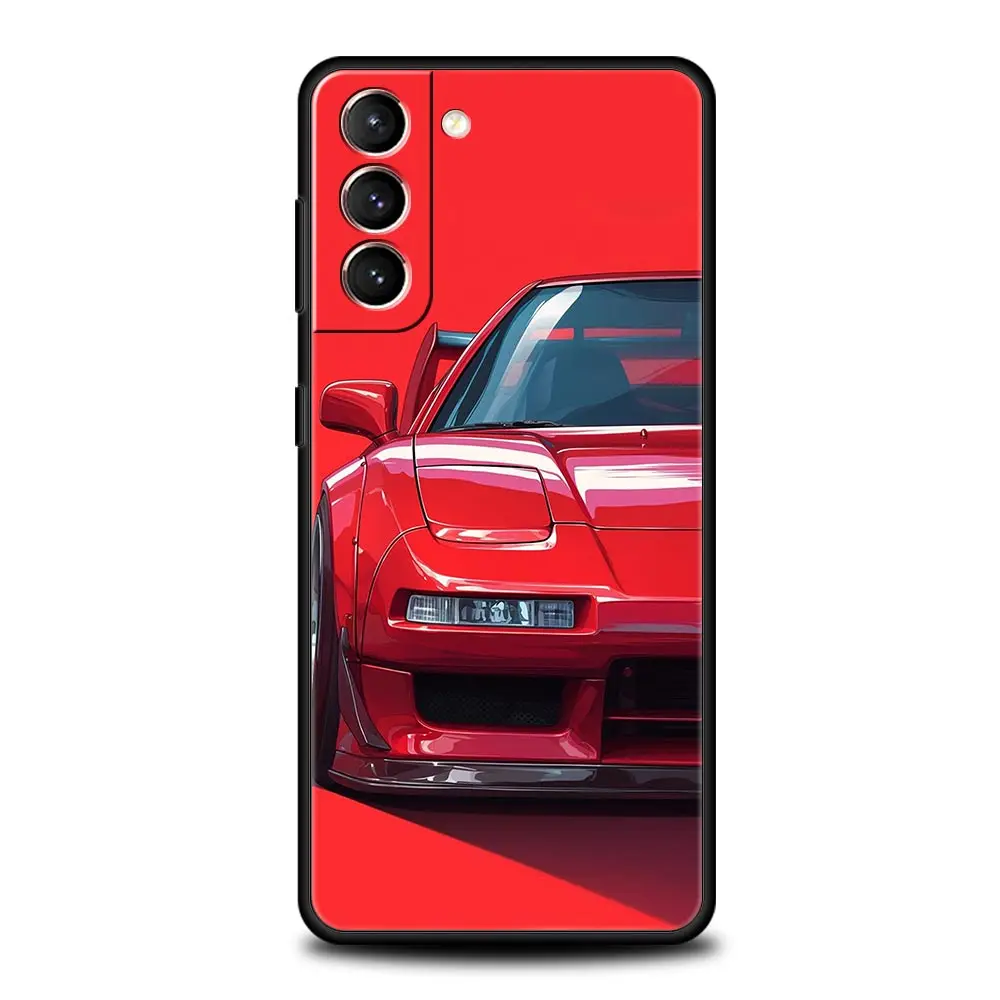 Funda de teléfono de cómic japonés JDM para Samsung Galaxy S24 S23 S22 S20 Ultra S21 FE 5G S10 S9 Plus S10E S8 - imagen 5
