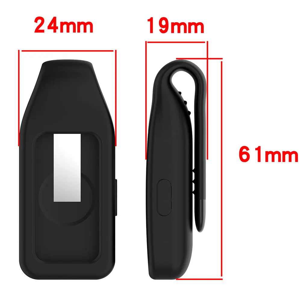 Funda de silicona TPU para Xiaomi Mi Band 10 9 8, funda con soporte de hebilla con Clip de acero, Mi Band 9 8 Mi Band10, accesorios inteligentes, parachoques - imagen 5