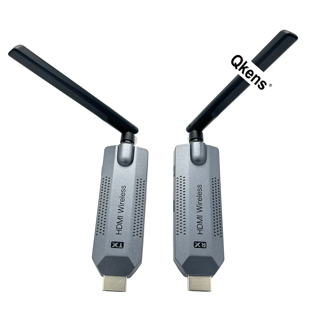 Extensor HDMI inalámbrico de 1080p y 50m, adaptador de transmisor y receptor de vídeo para DVD, portátil, PC, proyector de TV, No necesita Wifi y Bluetooth - imagen 2