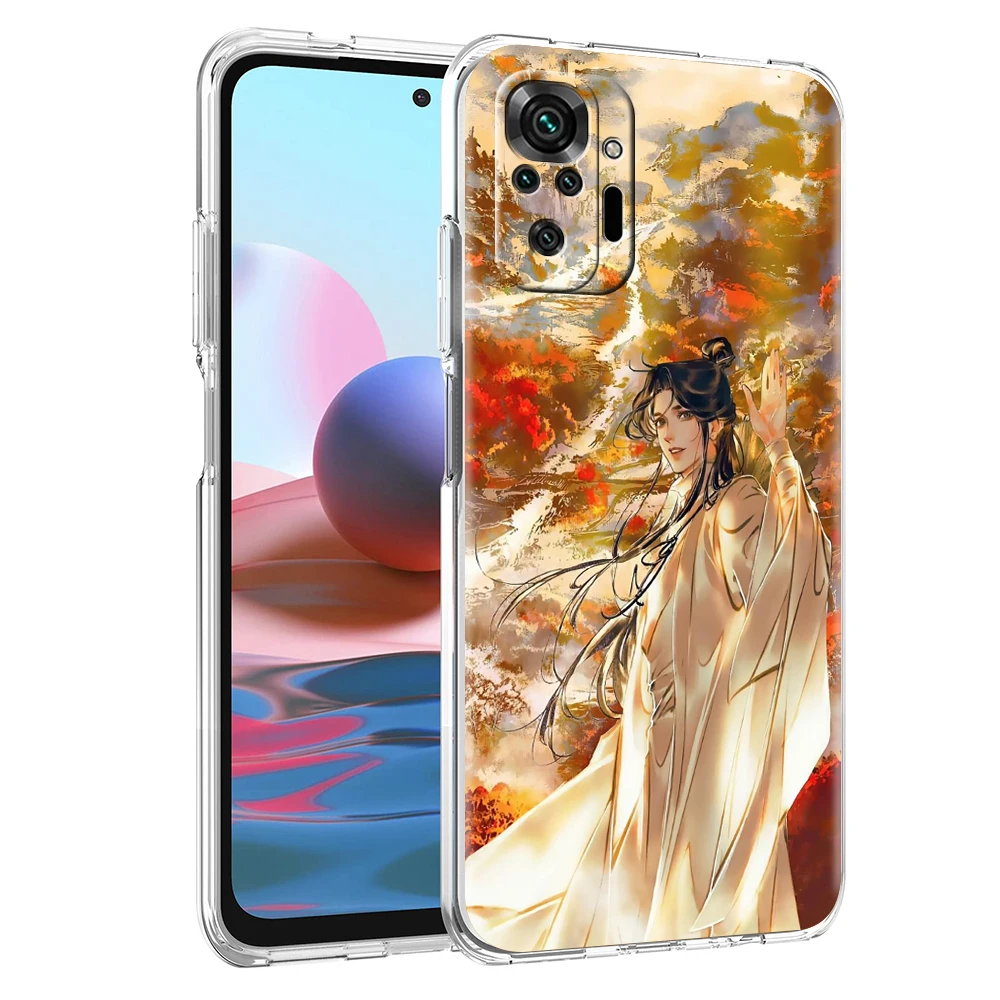 Tian Guan Ci Fu funda de teléfono para Xiaomi Redmi Note 12 4G 11 10 Pro 5G 10C 10S 9S 9 9T 8T 9C 9A 8 8A 7 K50 K40 funda transparente para juegos - imagen 4