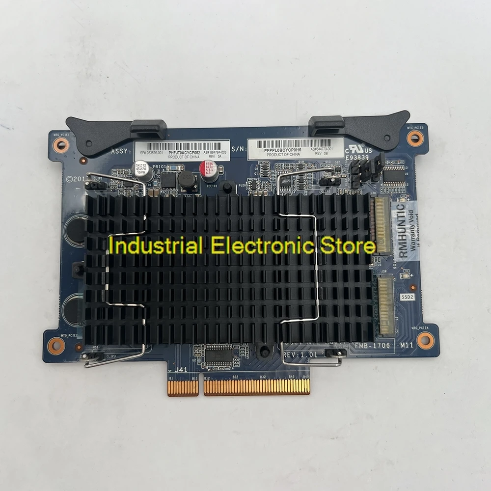 844779-001 para HP Z4 Z6 Z8G4 estación de trabajo M.2 tarjeta adaptadora de placa de expansión de disco duro - imagen 5