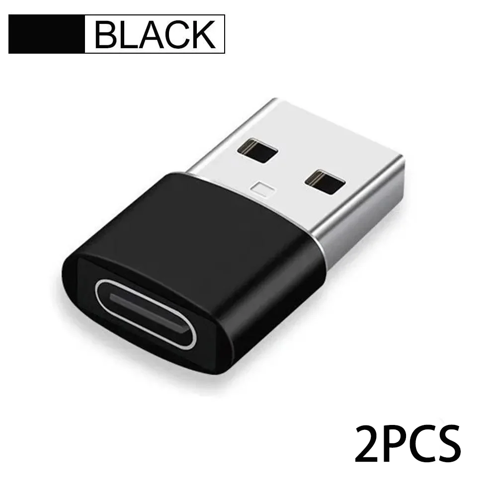 2 uds USB Vers tipo C OTG Adaptador USB USB-C macho Vers Micro USB tipo-c convertidor femenino para Macbook Huawei Samsung Xiaom