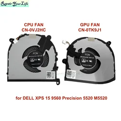 Ventilador Refrigeración Dell XPS 15 9560 / Precision M5520