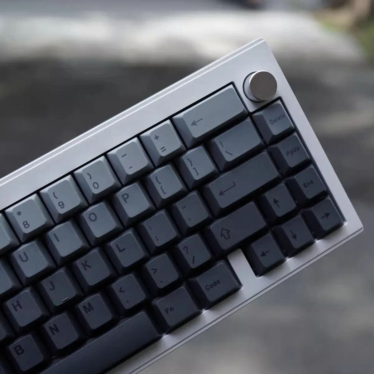 Juego de teclas de gradiente gris, tapas de tecla de sublimación de tinte PBT, perfil de cereza, a prueba de luz para interruptor MX, envío gratis, 125 teclas - imagen 4