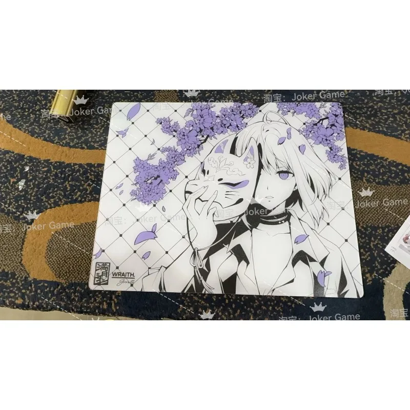 Alfombrilla de ratón de cristal Wraith Cosmic V2, edición de copia de vidrio templado para juegos, alfombrilla de ratón FPS, regalos personalizados profesionales suaves, alfombrilla de ratón - imagen 5