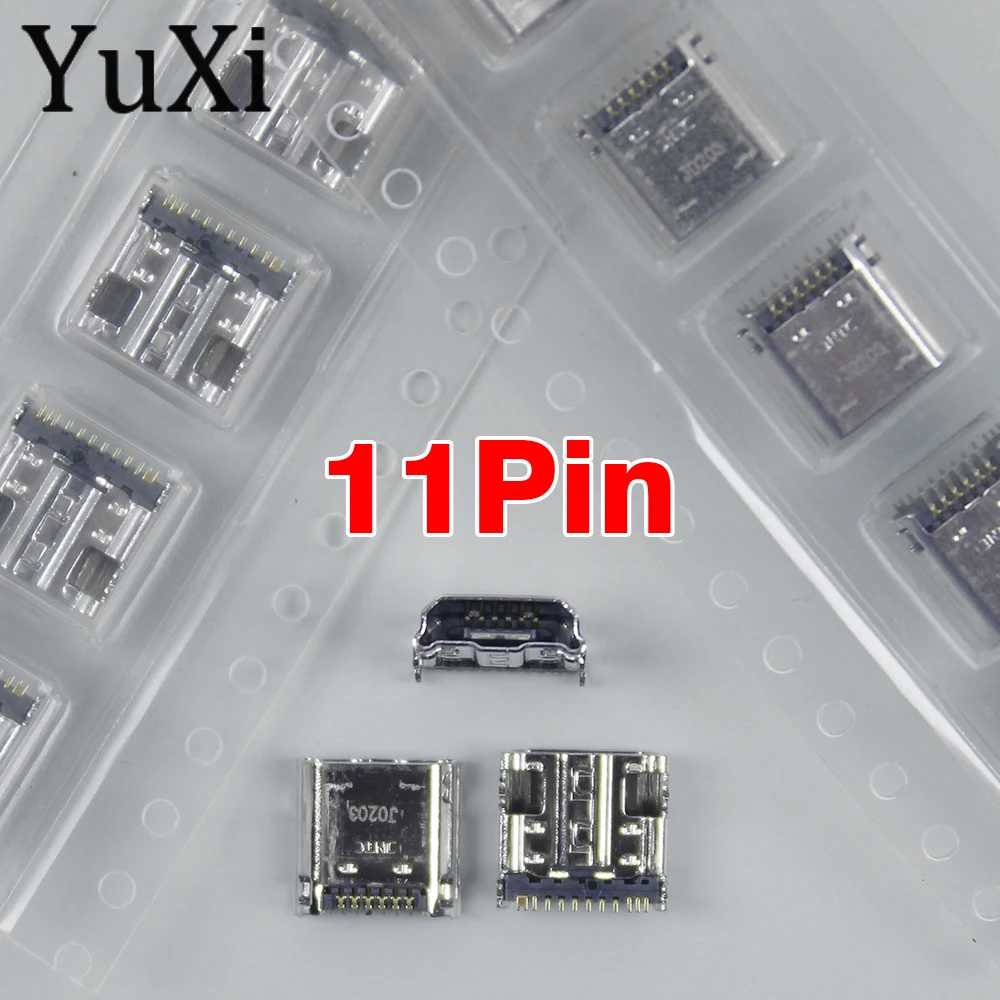 Puerto de carga de 11 pines, conector Micro USB para Samsung Galaxy Tab 3 7,0, T210, T211, P3200, 2 uds.