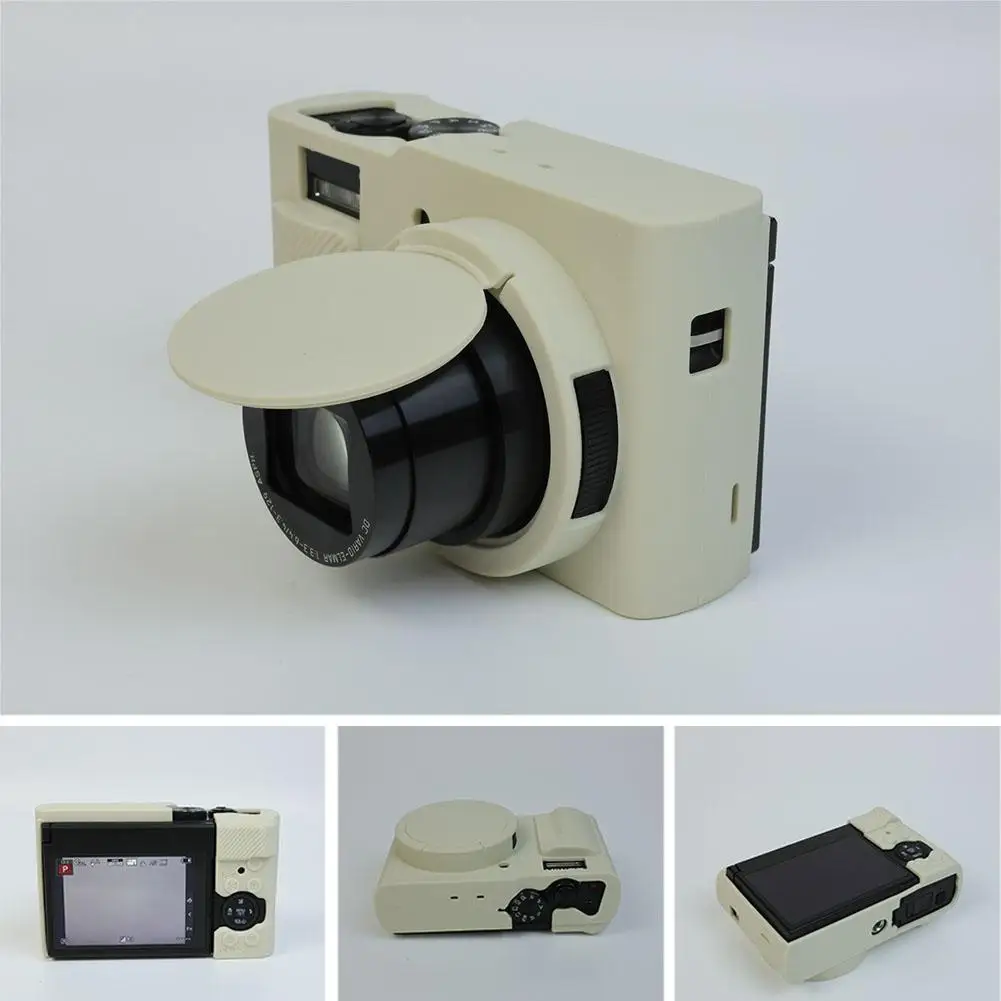 Fundas protectoras para cámara Lumix ZS99 TZ99, funda de silicona suave a prueba de polvo, bolsas de almacenamiento antideslizantes anticaída para cámara - imagen 4