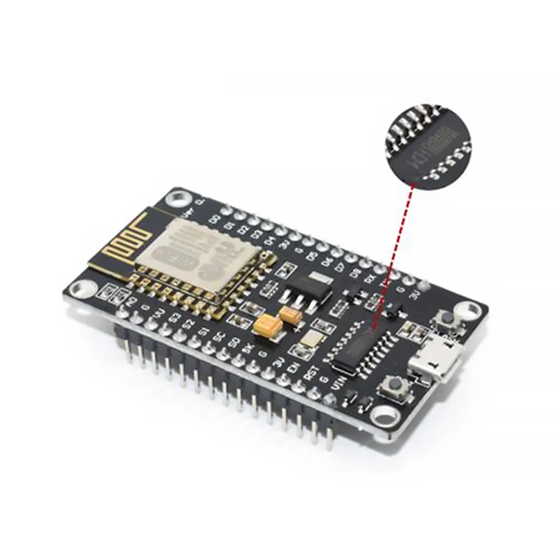 Nuevo módulo inalámbrico CH340 CH340G / CP2102 NodeMcu V3 V2 4M Lua WIFI Placa de desarrollo de Internet de las cosas basada en ESP8266 - imagen 4