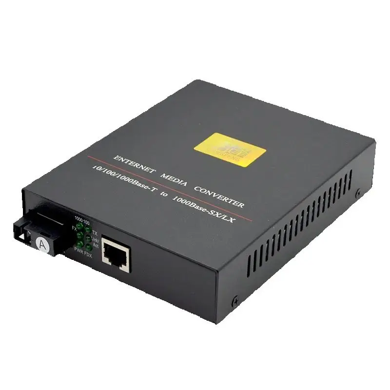 1 par 4100AB Gigabit monomodo transceptor de fibra única convertidor fotoeléctrico fibra Ethernet convertidor de medios al mejor precio - imagen 3