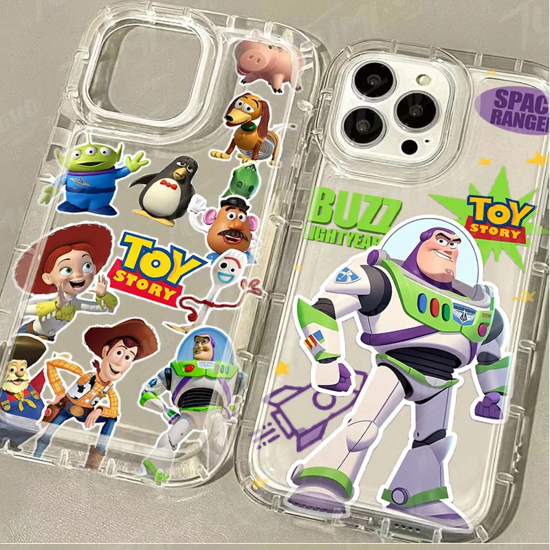 Disney Toy Story funda de silicona para teléfono Samsung Galaxy, A15, A55, A05, A05S, A14, A24, A13, A23, A73, A12, A22, A32, A52, A52S, A72, A31, A51