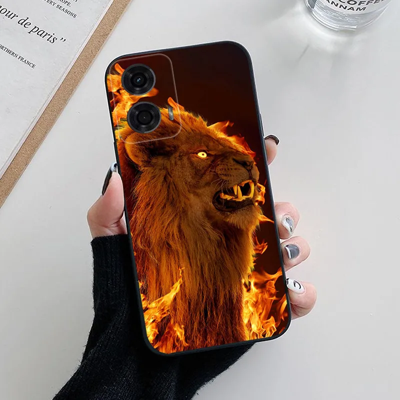 Para Motorola Moto G85 5G funda trasera de silicona suave a la moda para Moto G85 funda de teléfono etui Fundas para MOTOG85 G 85 5G lindo - imagen 3