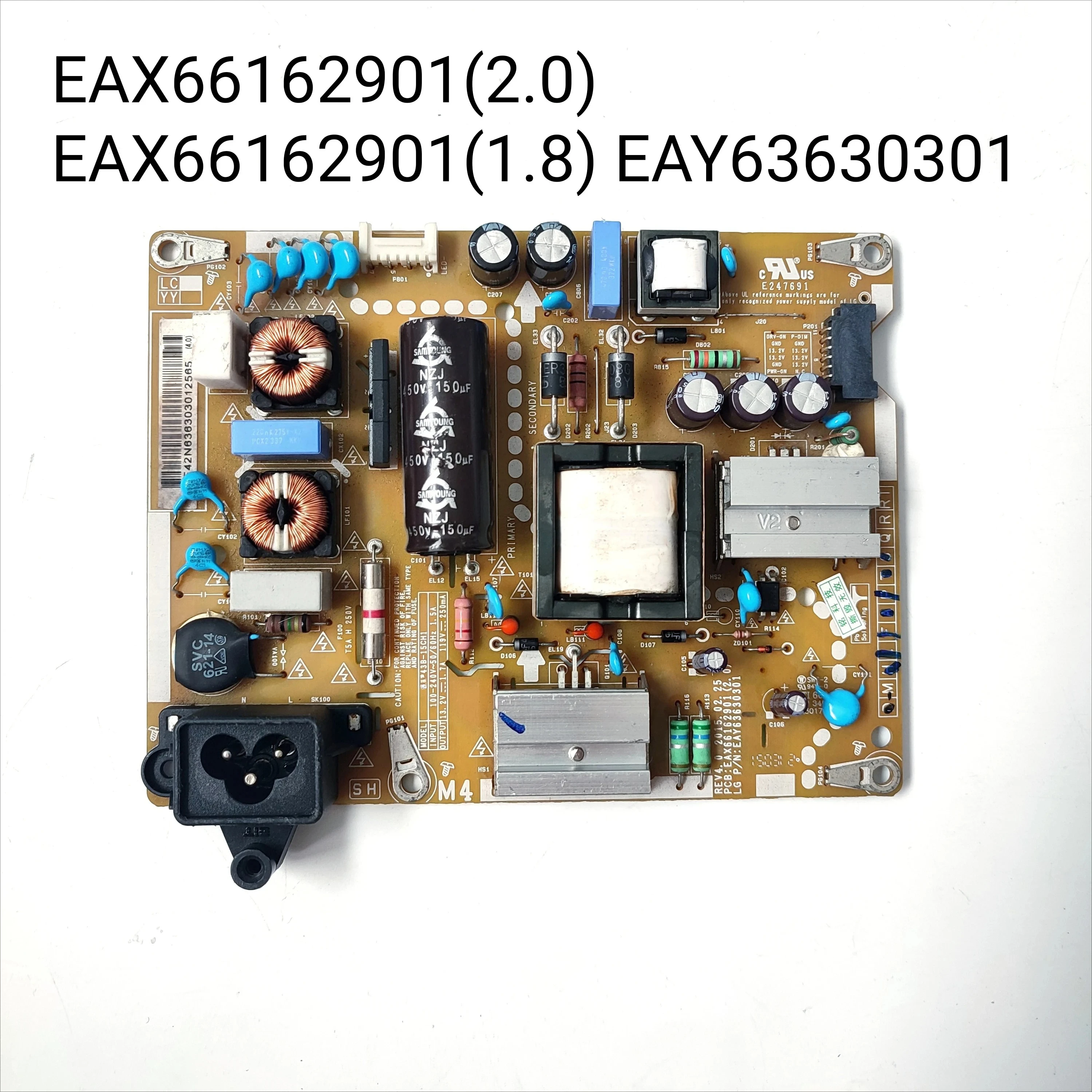Placa de alimentación Original EAX66162901(2,0) EAX66162901(1,8) EAY63630301 para TV 43LF5400-UB 43LF5400-CA P43B-15CH1 de 43 pulgadas