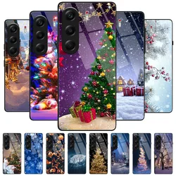 Funda Vidrio Templado Tecno Camon 40 Pro 5G – Estampado Navidad