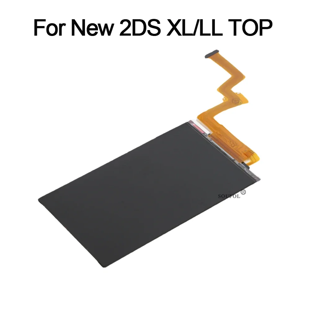 Camiseta nueva Original pantalla LCD superior para nuevo 2DS XL para nuevo 2DS XL/LL piezas de reparación de pantalla Panel de visualización accesorios para juegos - imagen 2