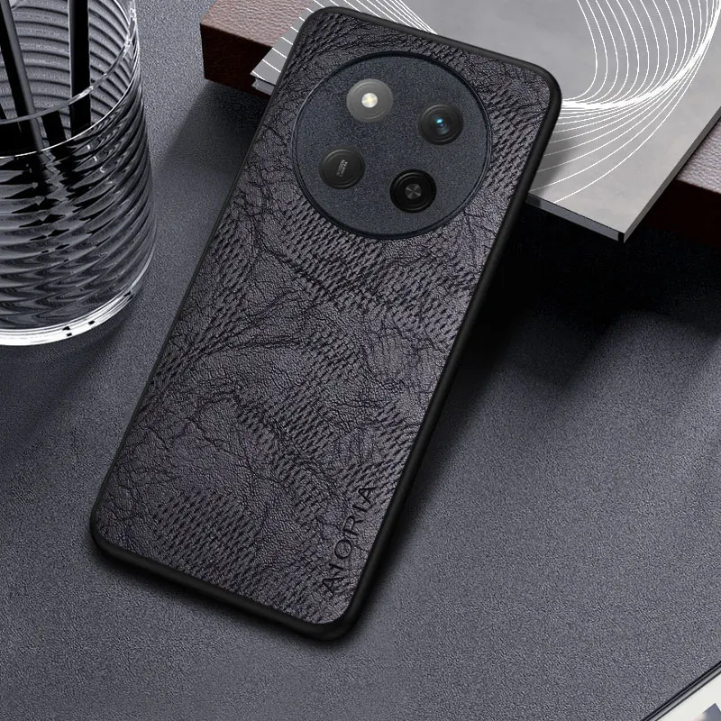 Funda para Honor X6A X6B X7A X7B X7C X6 X8 X8A X8B X9A 4G 5G Business wind cortex Funda trasera de cuero para Honor X9C Smart - imagen 5