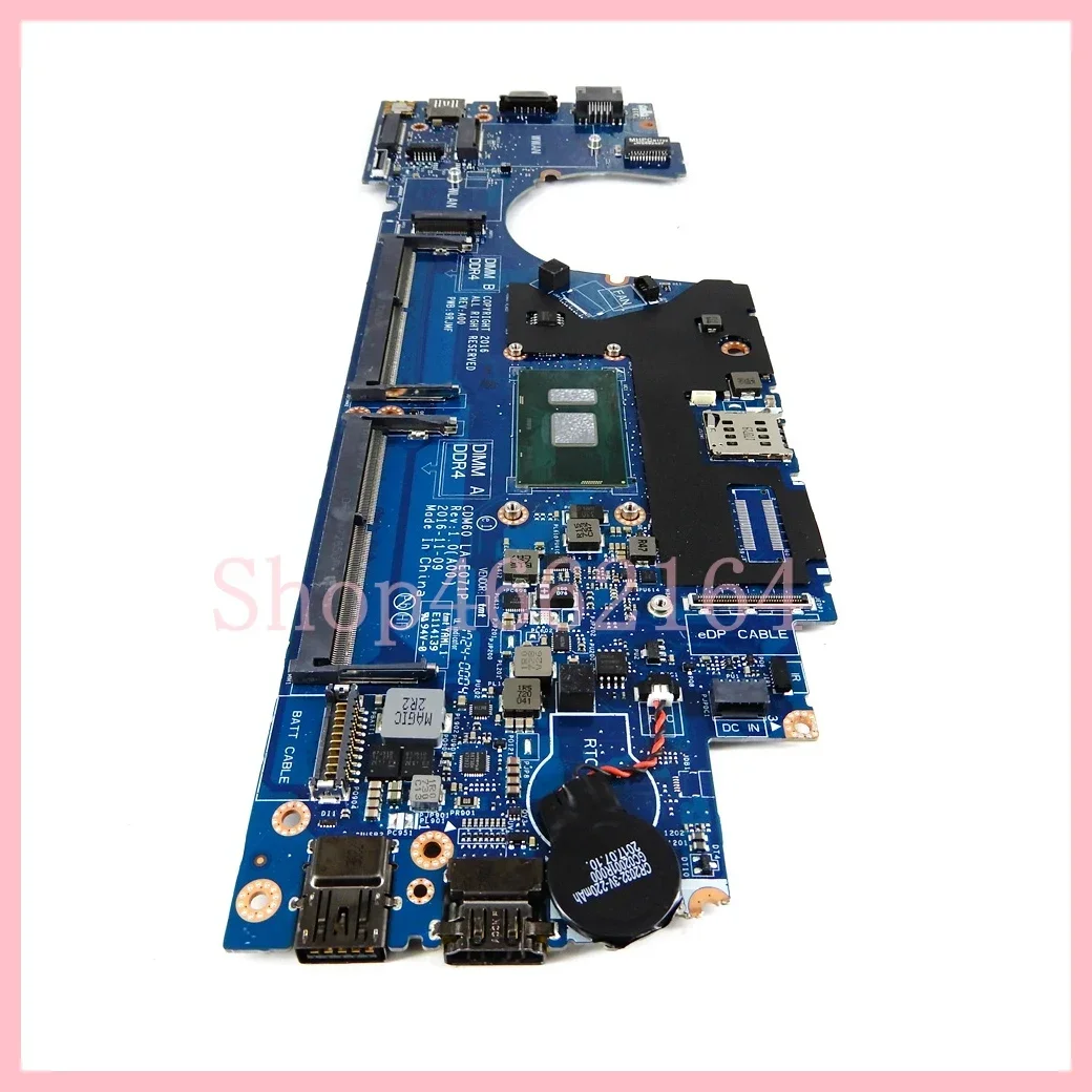 LA-E071P con i5 i7-7th Gen CPU placa base para portátil Dell Latitude 5280 placa base para ordenador portátil CN-04K998 04X332 100% probado OK - imagen 4