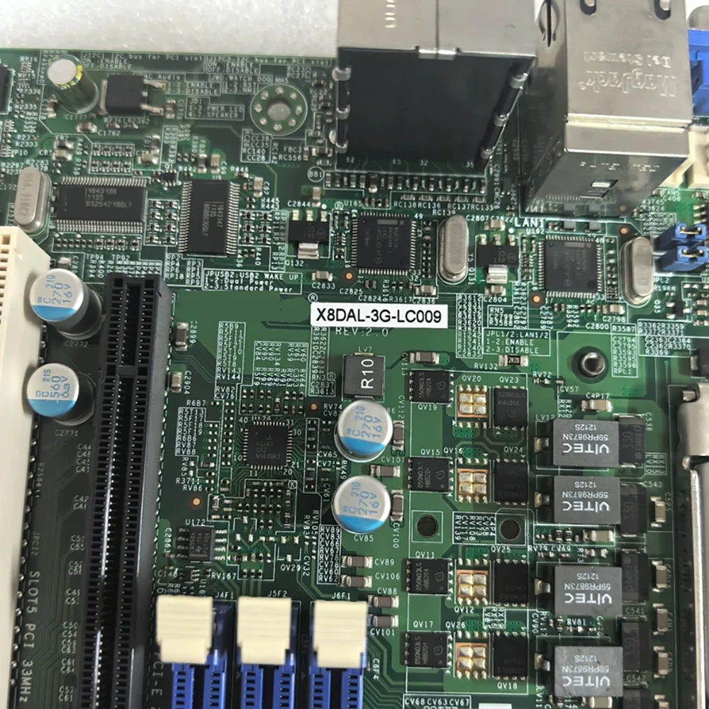 Placa base de servidor X8DAL DDR3 SATA2 PCI-E 2,0 X58 procesador Xeon serie 5600/5500 X8DAL-3G-LC009 - imagen 5