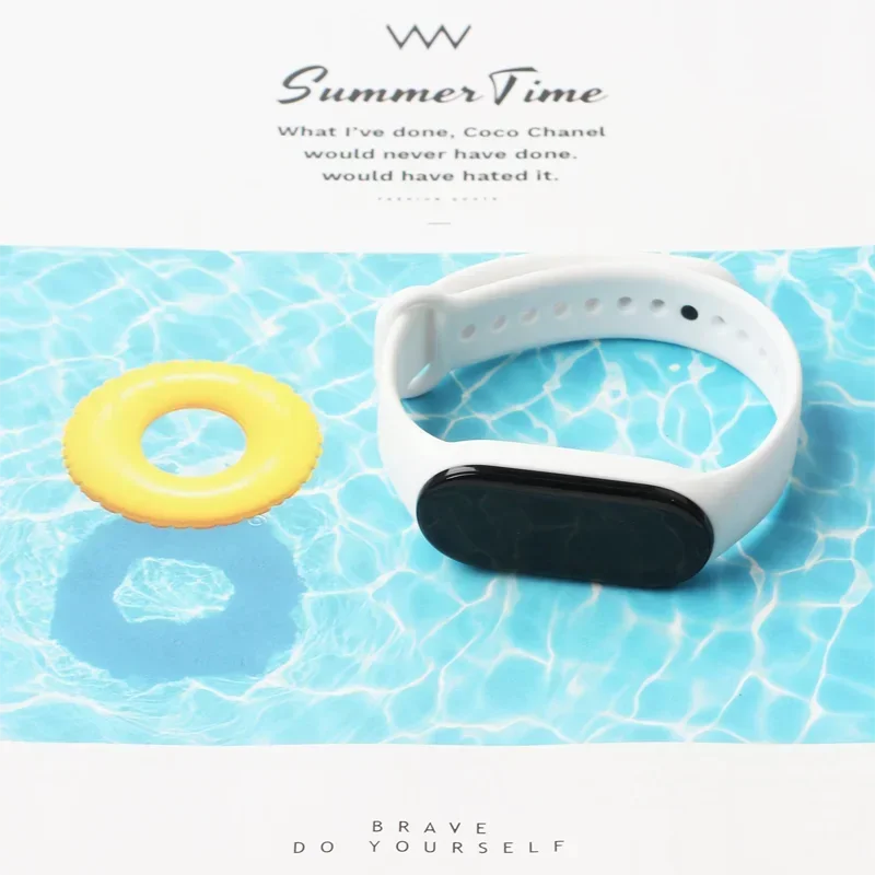 Correa de reloj para Xiaomi Mi Band, pulsera de silicona, accesorios para reloj inteligente Mi Band 7, 6, 5, 4, 3 - imagen 3