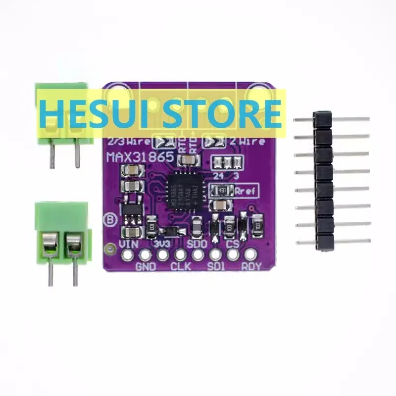 MAX31865 Módulo detector de temperatura de resistencia de platino sensor RTD PT100-PT1000