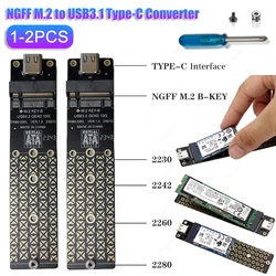 Adaptador SSD M.2 NGFF a USB para NVMe, Conexión Rápida