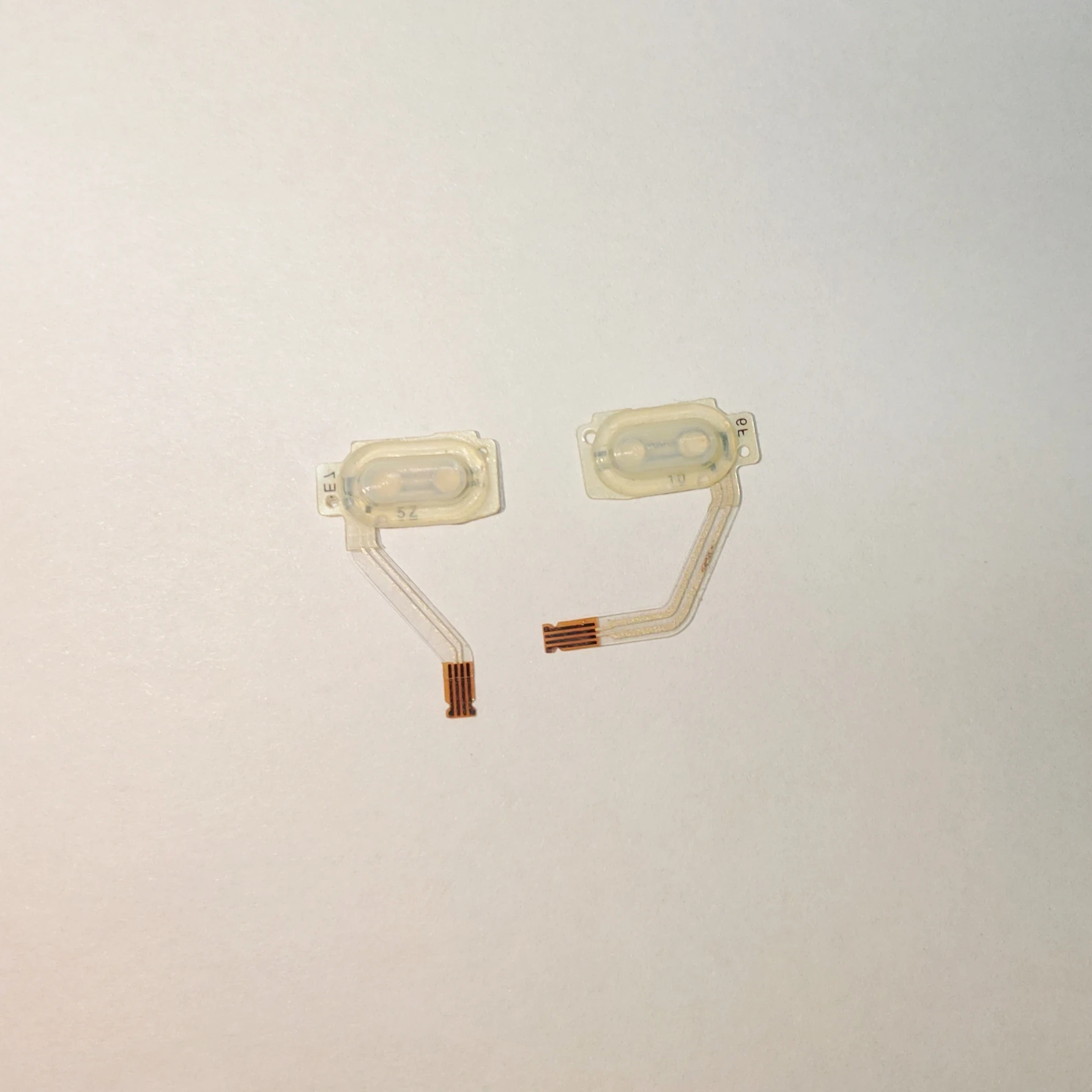 Cable flexible de botón LR para PSP GO LR, Cable flexible de tecla de botón de disparo para PSP GO, almohadilla conductora izquierda y derecha