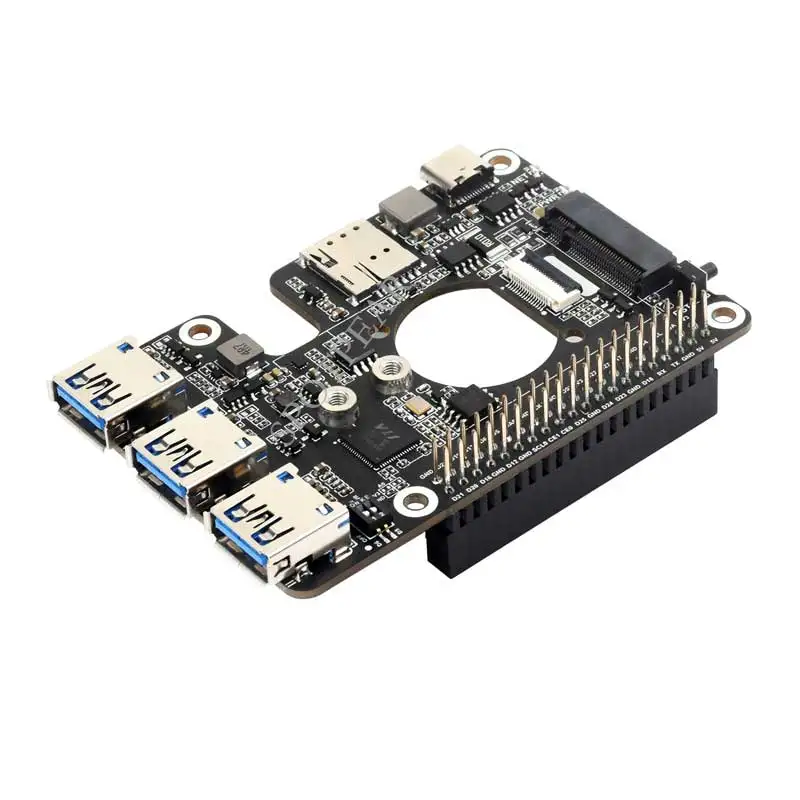 Raspberry Pi 5 PCIe a M.2 4G/5G USB 3,2 HUB para SIMCom Quectel 4G/5G módulos - imagen 5