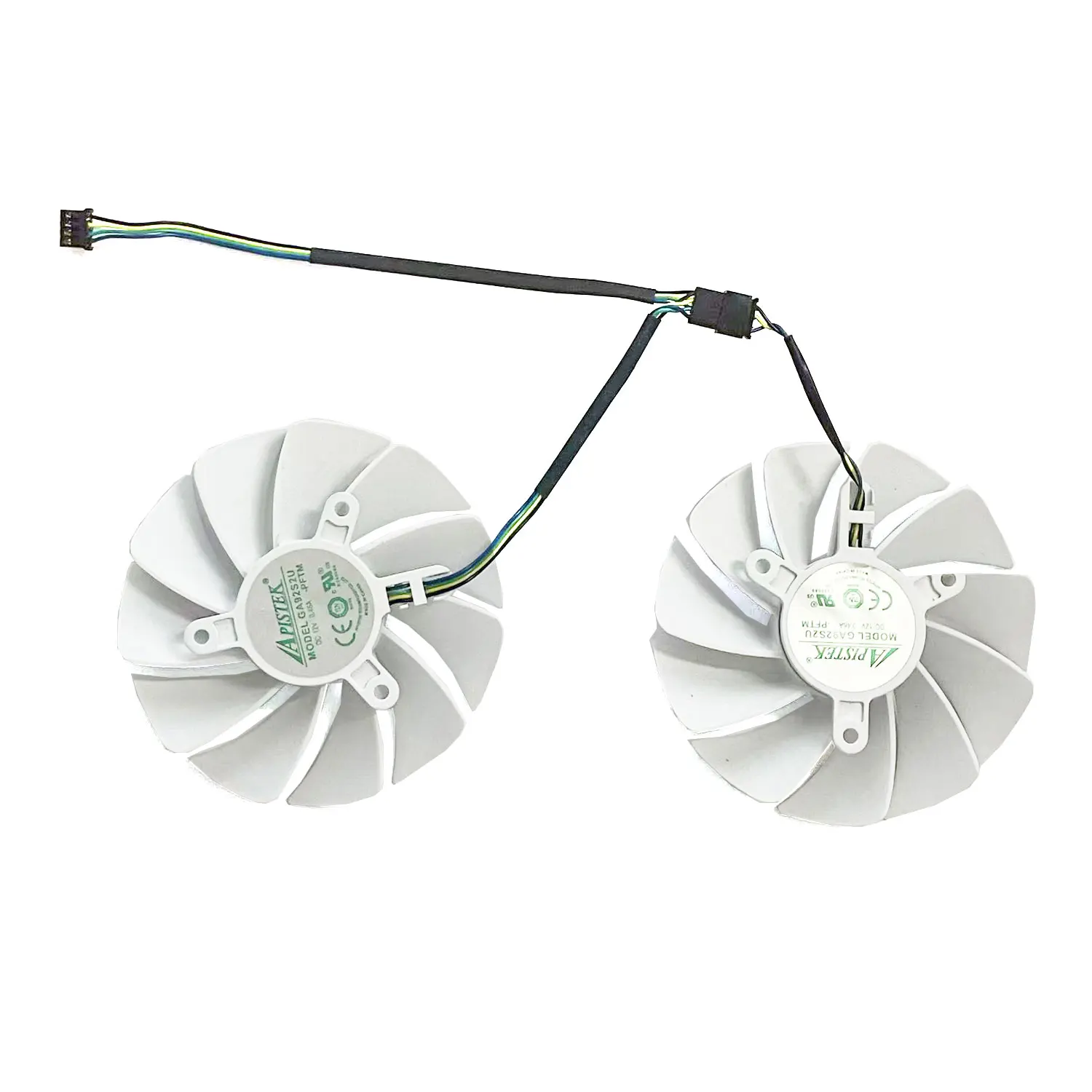 UKGF nuevo GA92S2U 4PIN 87MM adecuado para ZOTAC GeForce RTX3050 3060 3060ti 8GB Twin Edge OC tarjeta gráfica versión blanca - imagen 4