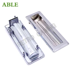 1 unidad 12,5 cm * 5,2 cm entrada de monedas Rectangular aleación de Zinc cromado fichas Enter para Arcade Slot Game Machine Accesorios