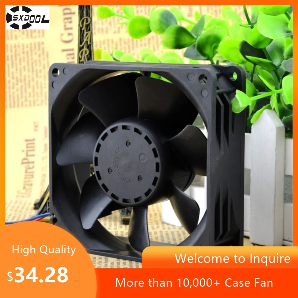 Para Delta AFB0912SHF 9CM 12V 0.72A Ventilador de enfriamiento con rodamiento de bolas, equipo, servidores y soluciones 9032 de alto rendimiento - imagen 5