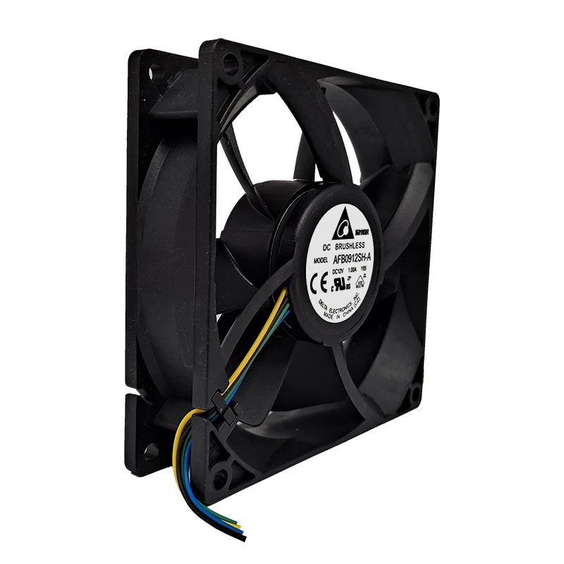AFB0912SH-AY85 ventilador de CC, regulador de velocidad PWM delta, 12V, 1A, 4800rpm, 9225, 4 cables, nuevo - imagen 4