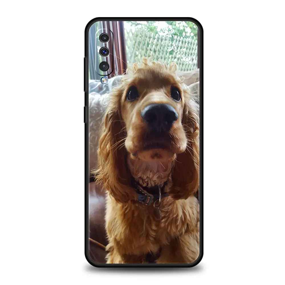 Funda encantadora de perro Cocker Spaniels para Samsung A54 A52 A24 A14 A50 A72 A70 A30 A40 A20S A20E A02S A12 A22 A34 A42 A32 5G A04s - imagen 5