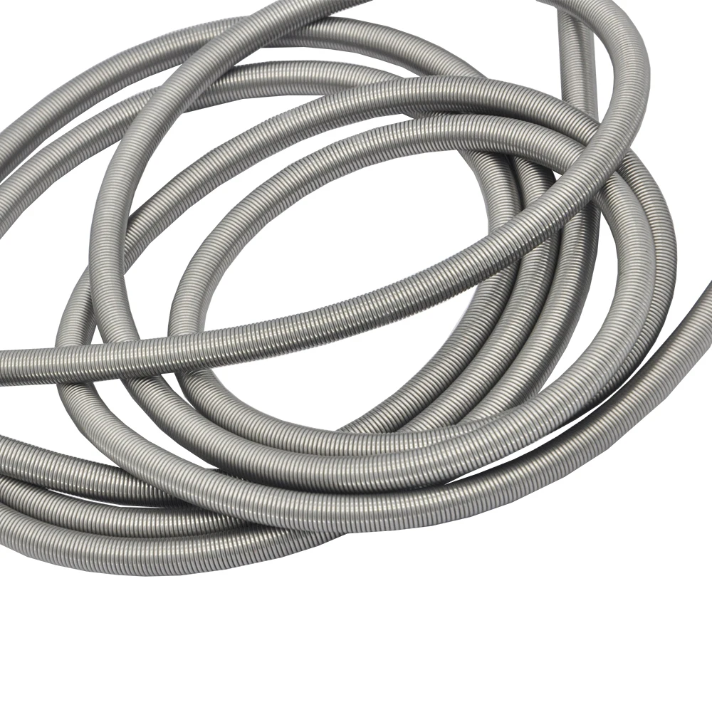 Manguito protector de resorte de manguera de 3MM para tubo de aceite hidráulico OD 3mm Huina Kabolite 336GC EC160 accesorios de excavadora RC