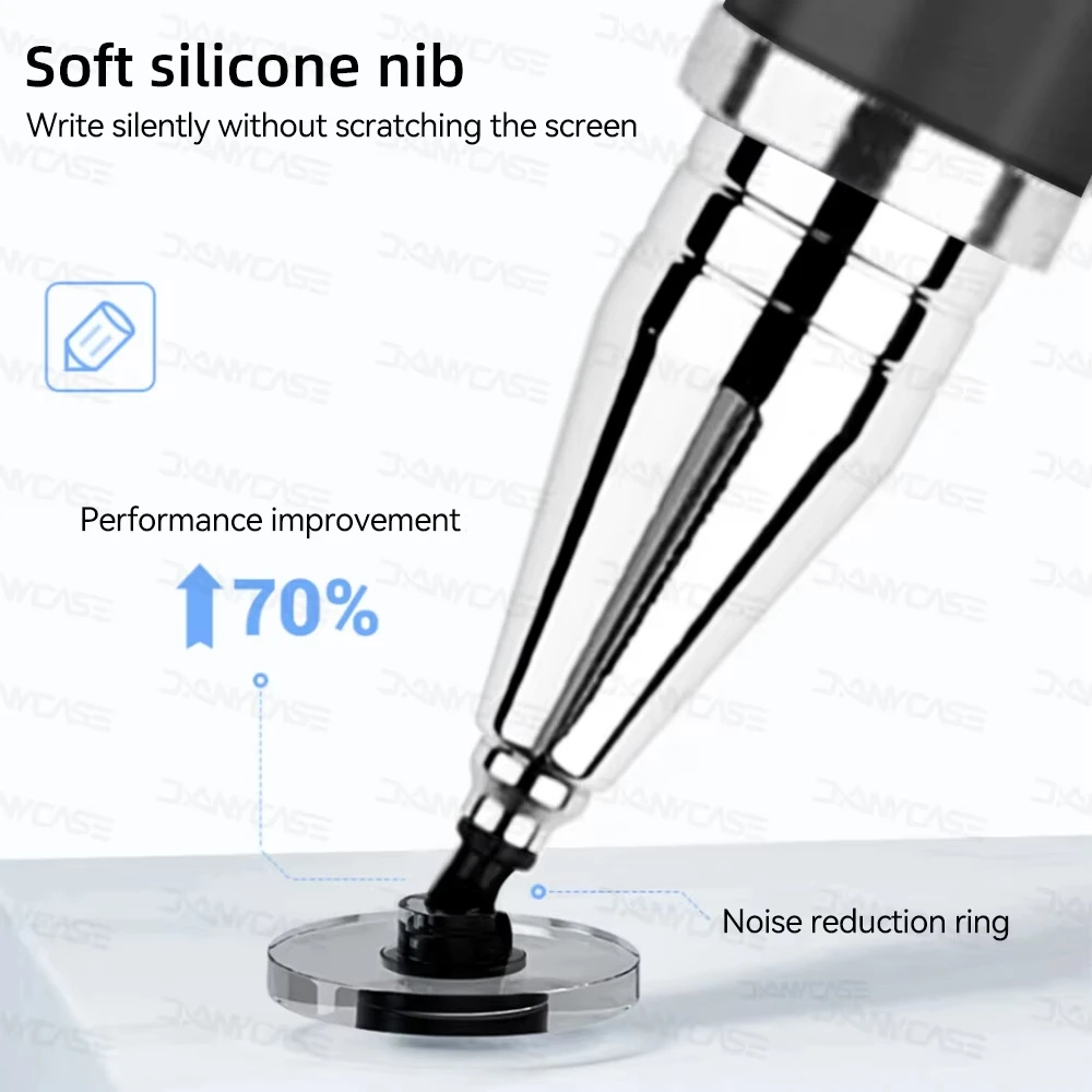 Lápiz óptico Universal 2 en 1 para tableta móvil Android ios teléfono iPad accesorios tableta de dibujo lápiz táctil de pantalla capacitiva - imagen 2