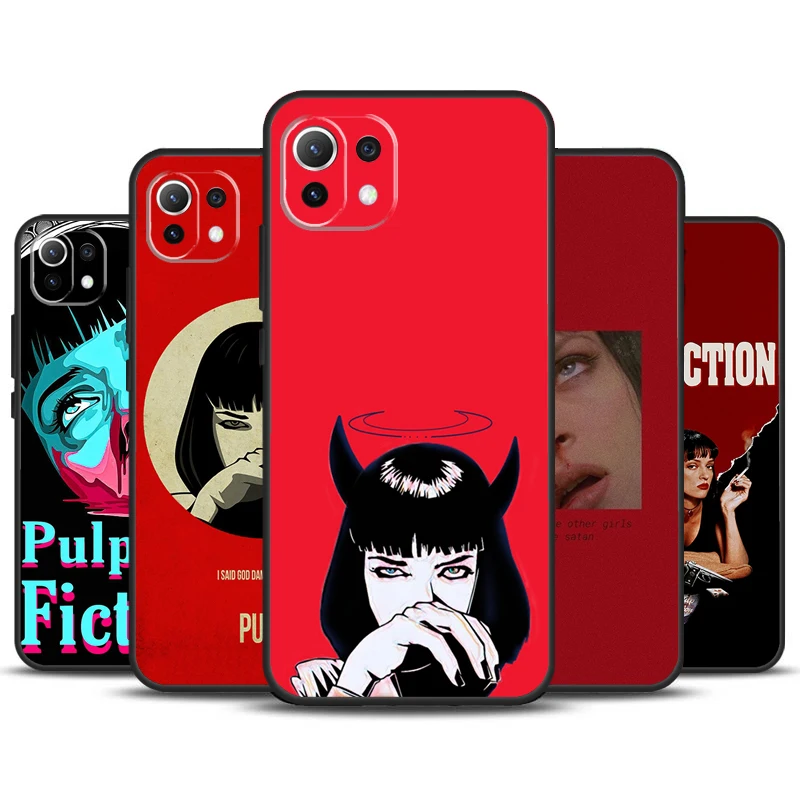 PULP FICTION MOVIE POSTER Case For Xiaomi 14 Ultra 13 11T 12T 13T Pro 12 Lite POCO X6 Pro X3 X4 X5 M5s M6 F3 F5 Cover