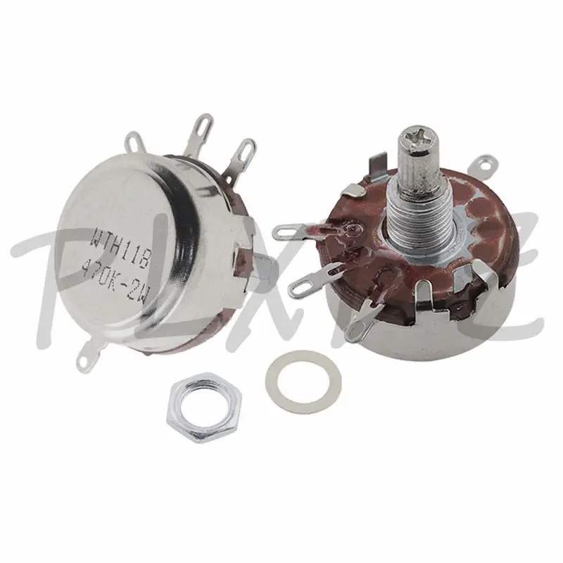 5 uds WTH118-1A 2W potenciómetro de película de carbono 470R 1K 2,2 K 3,3 K 4,7 K 5,1 K 5,6 K 6,8 K 10K 22K 33K 47K 100K 220K 330K 470K 560K 1Mohm - imagen 3