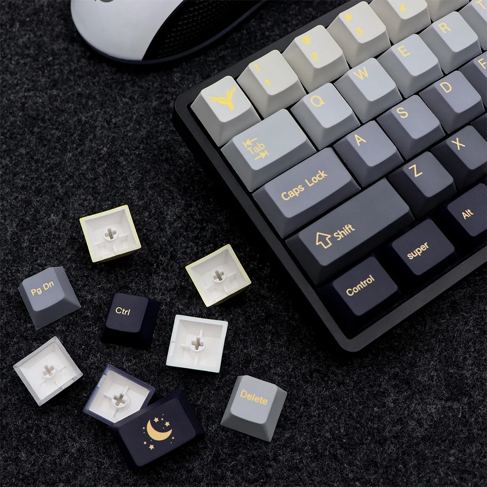 Keycaps PBT Gradiente 136 Perfil Cherry – Sublimación MX - imagen 3