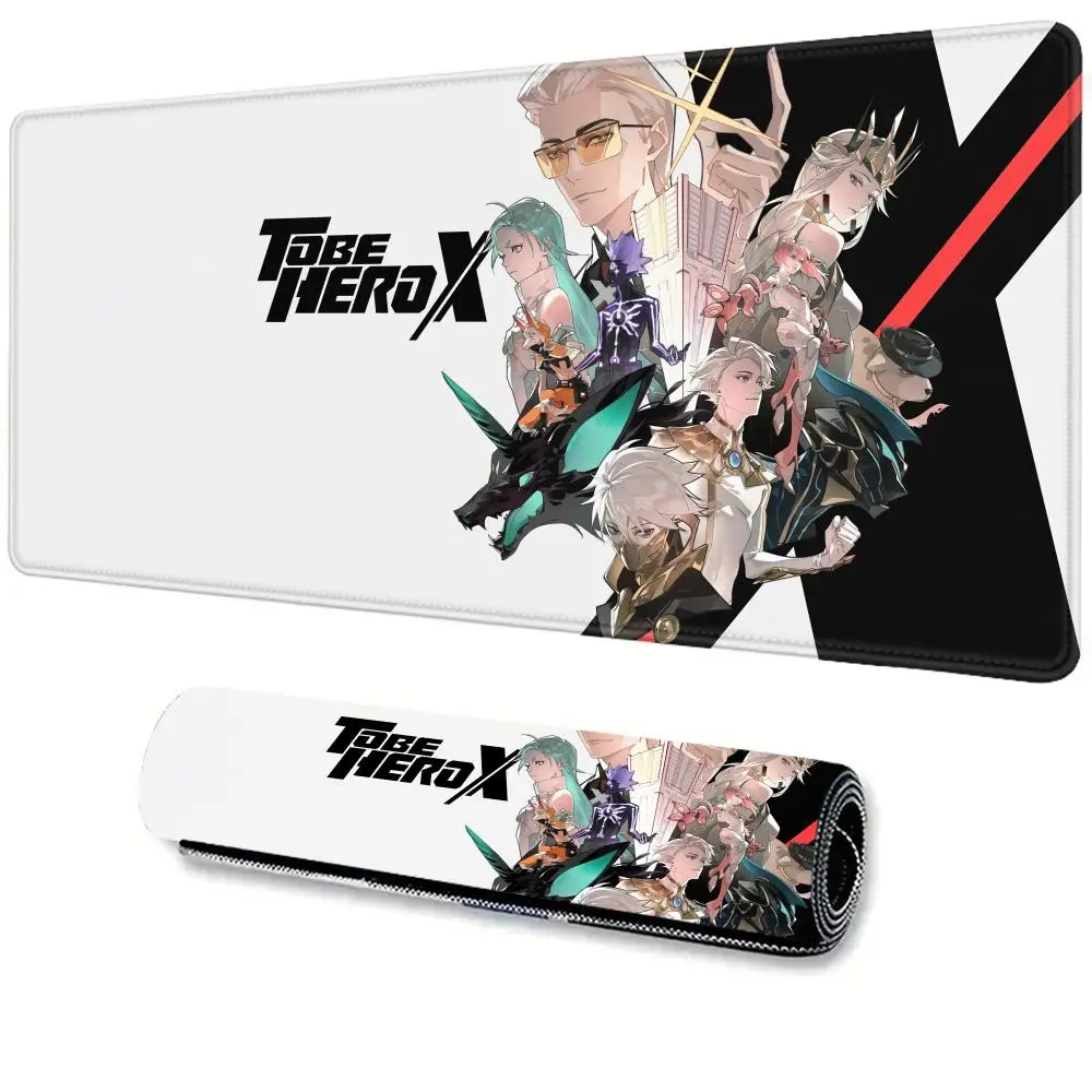 Alfombrilla de ratón para ordenador portátil, accesorios para juegos, alfombrilla de ratón de Anime To Be Hero X con estampado HD, alfombrilla de ratón de escritorio, alfombrilla de teclado antideslizante para regalo para adolescentes