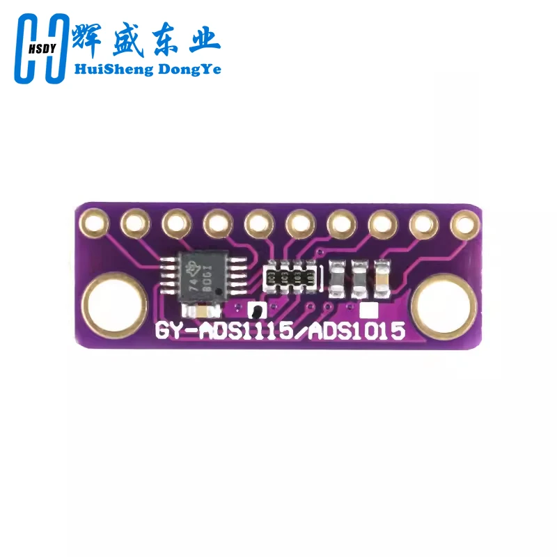 Módulo ADS1115 I2C de 16 bits, placa de desarrollo ADC de precisión de 4 canales, amplificador de ganancia profesional de 2,0 V a 5,5 V para Arduino - imagen 2