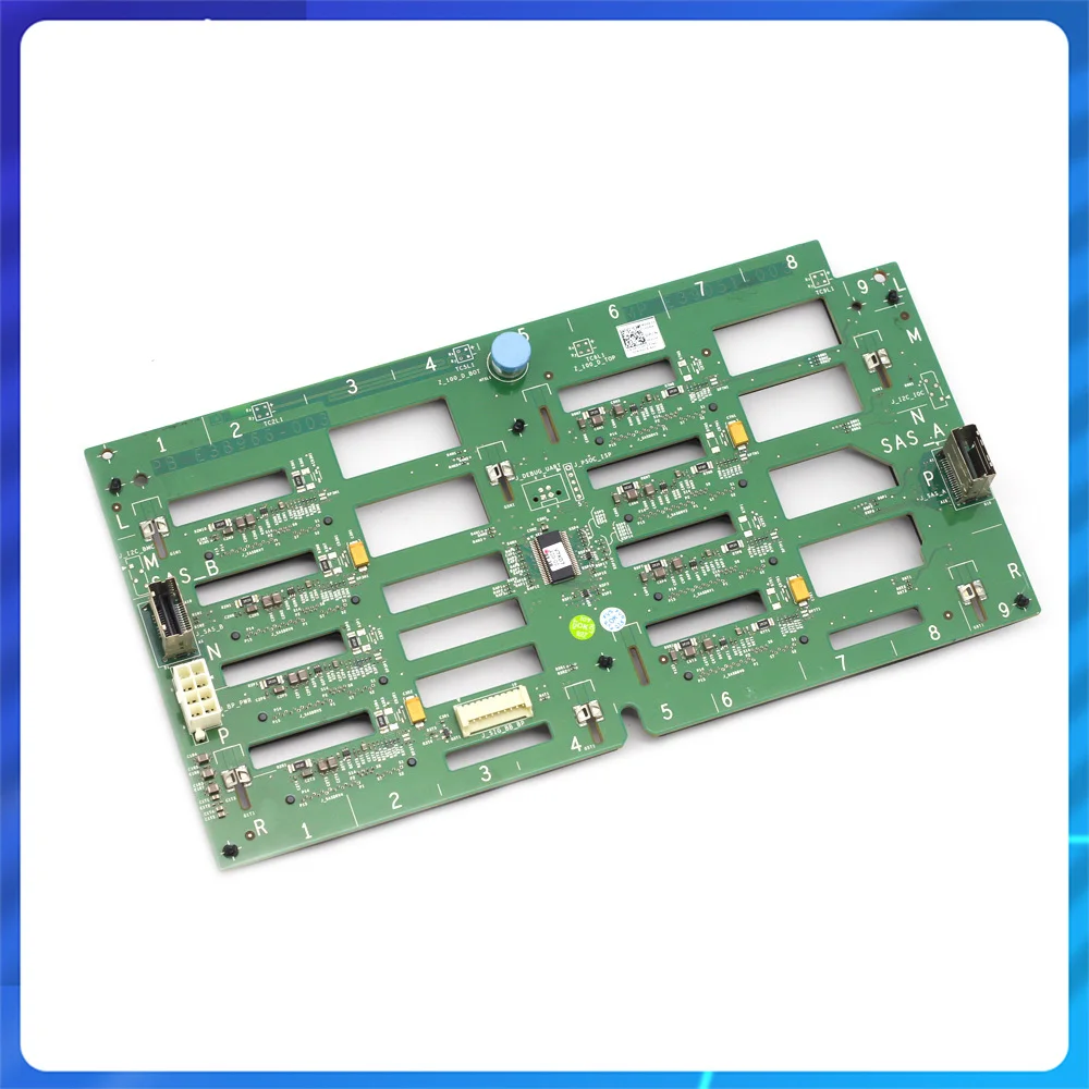 Original para PowerEdge T610 T710 F313F 0F313F servidor SAS Disco Duro HDD Backplane 8-Port 3,5 "SAS Hard Drive Board CN-0F313F