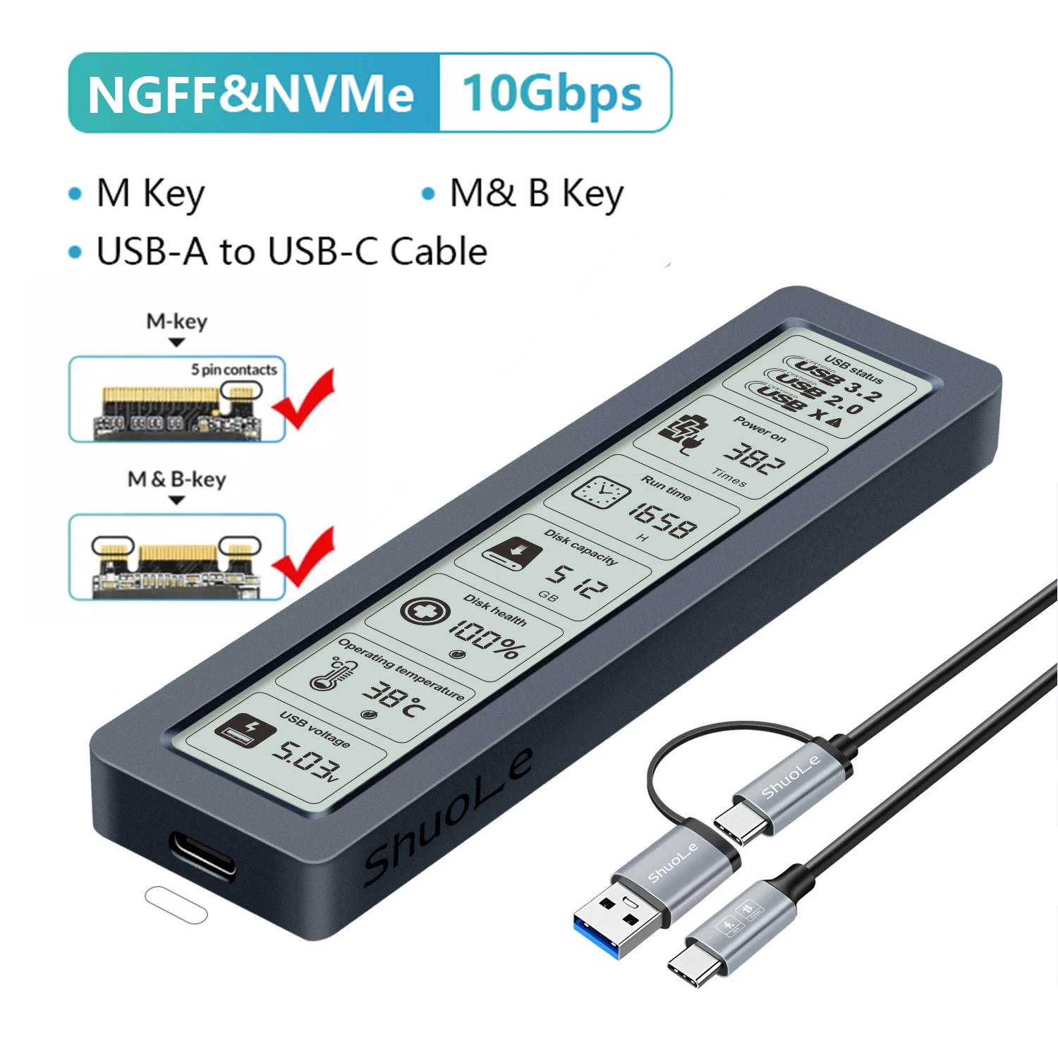 NGFF-NVME-10Gbps