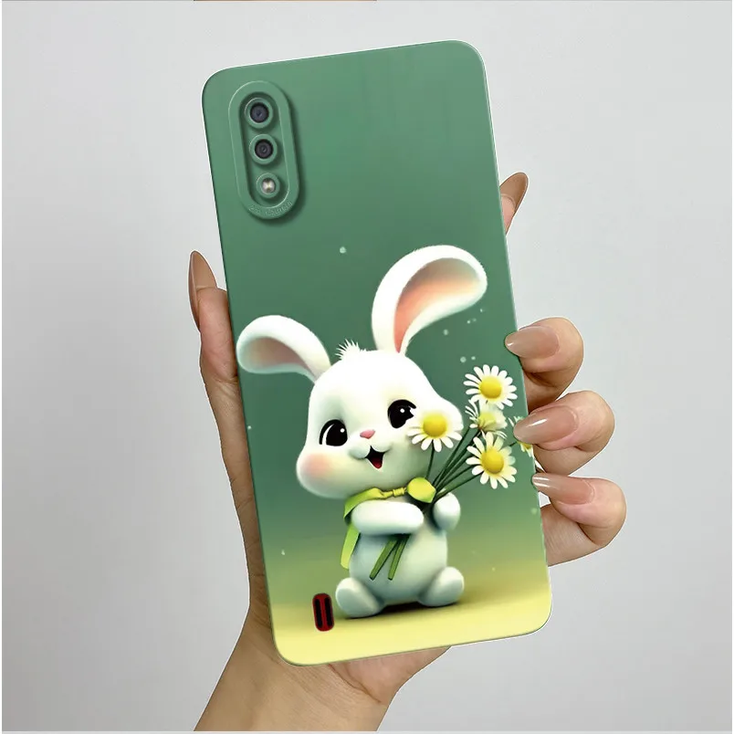 Para Samsung A01 A015F funda hermosa mariposa flores teléfono contraportada fundas suaves a prueba de golpes para Samsung Galaxy A01 Coque Capa - imagen 3