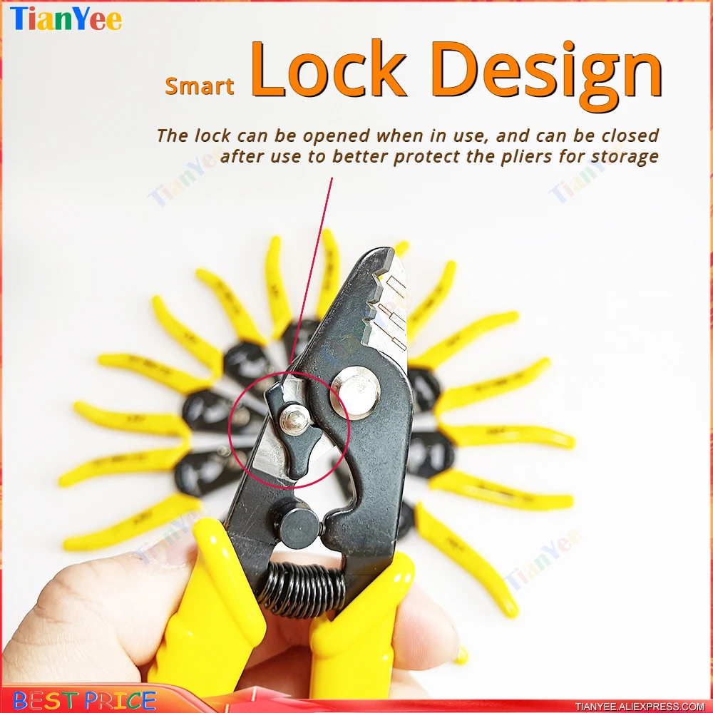 Pelacables de fibra óptica de tres orificios, abrazadera molinera, F11301T, F1S, F11301T, cortador FS, envío rápido - imagen 5