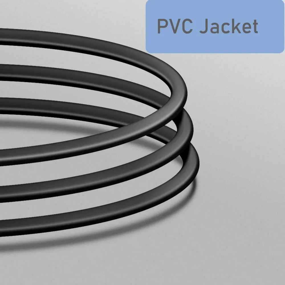 Woopker-cable de alimentación europeo, cable de extensión de alimentación IEC320 C7 de 2 pines para cargador de ordenador portátil Dell, impresora, altavoz de Radio, PS4, XBOX, LG - imagen 4